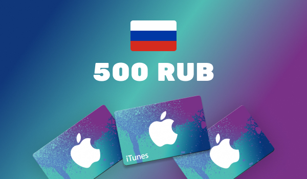 Apple iTunes Gift Card 500 RUB