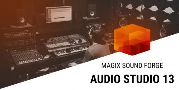 購入MAGIX SOUND FORGE Audio Studio 13