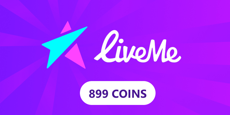 LiveME 899 Coins