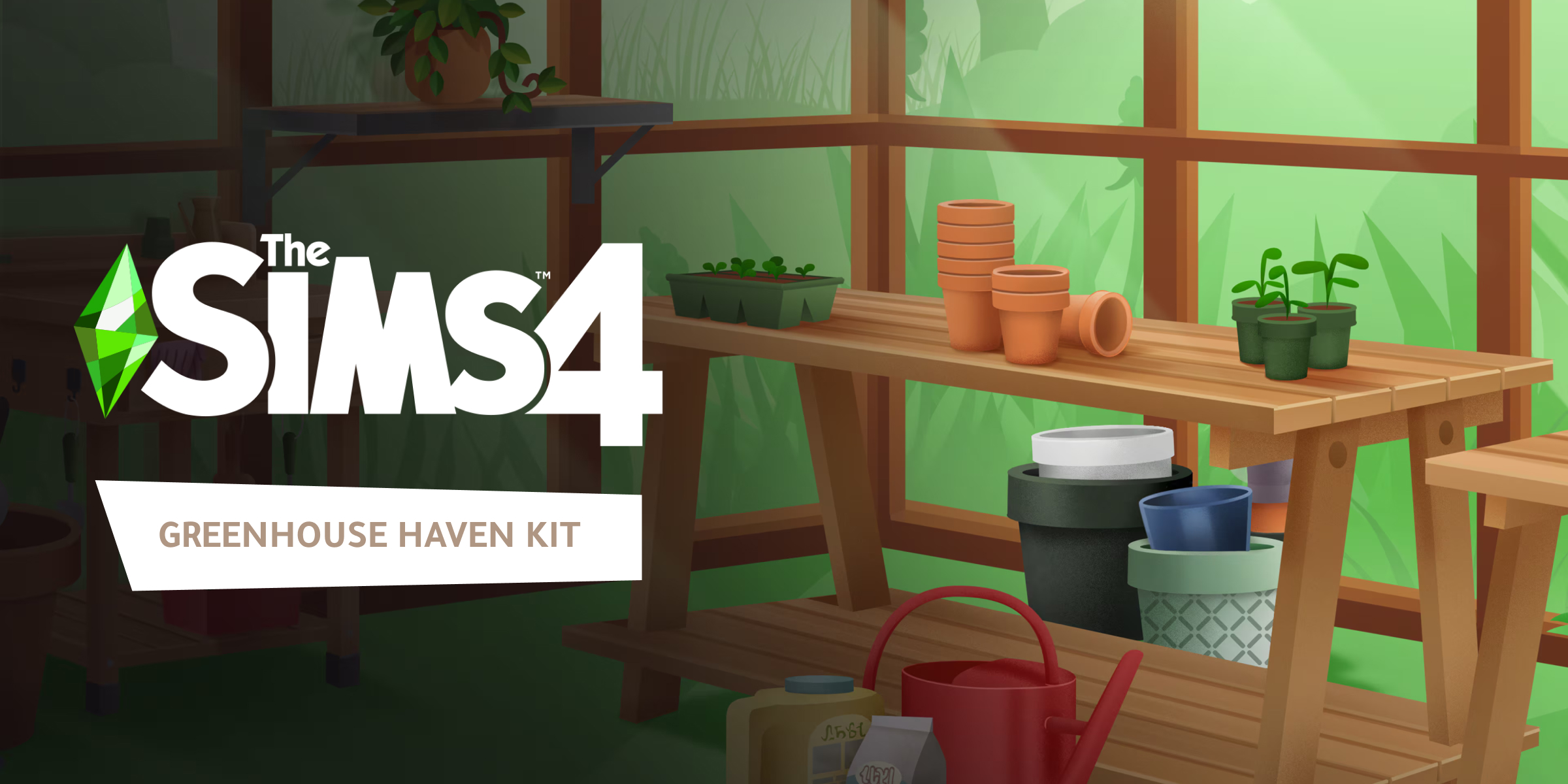 The Sims 4 Greenhouse Haven Kit DLC (PC)