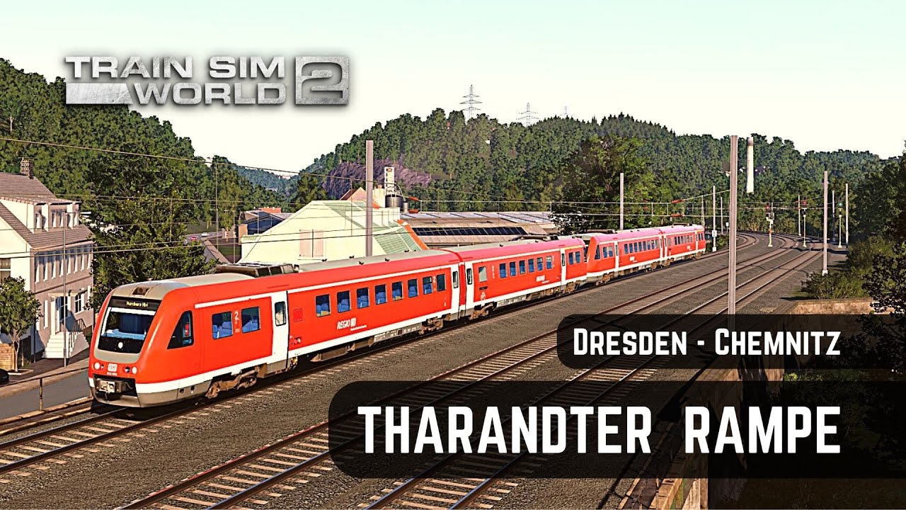 Train Sim World 2 Tharandter Rampe Dresden Chemnitz Route Add On DLC (PC)