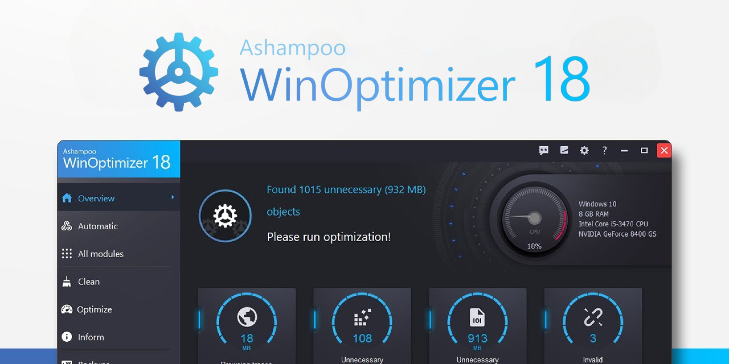 Ashampoo WinOptimizer 18