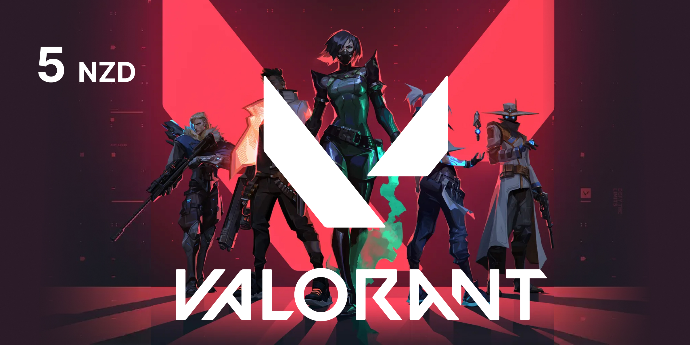 VALORANT Gift Card 5 NZD