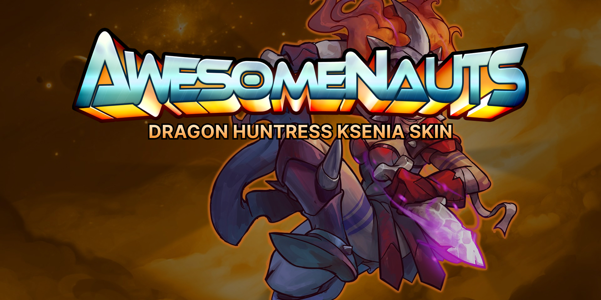 Awesomenauts Dragon Huntress Ksenia Skin DLC (PC)