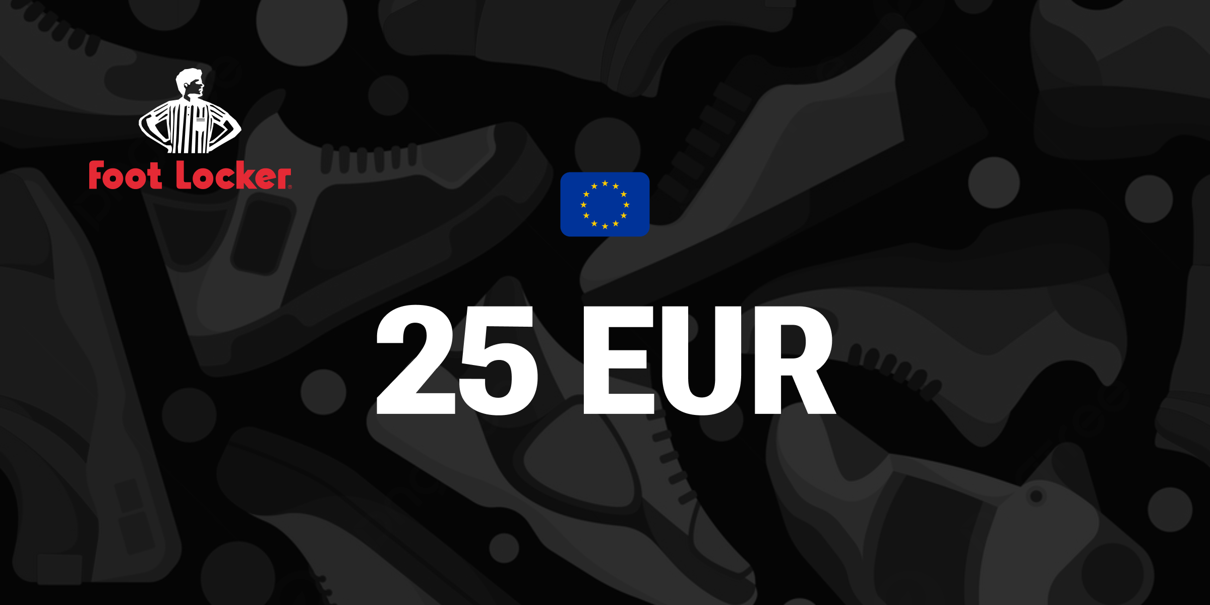 Foot Locker Gift Card 25 EUR
