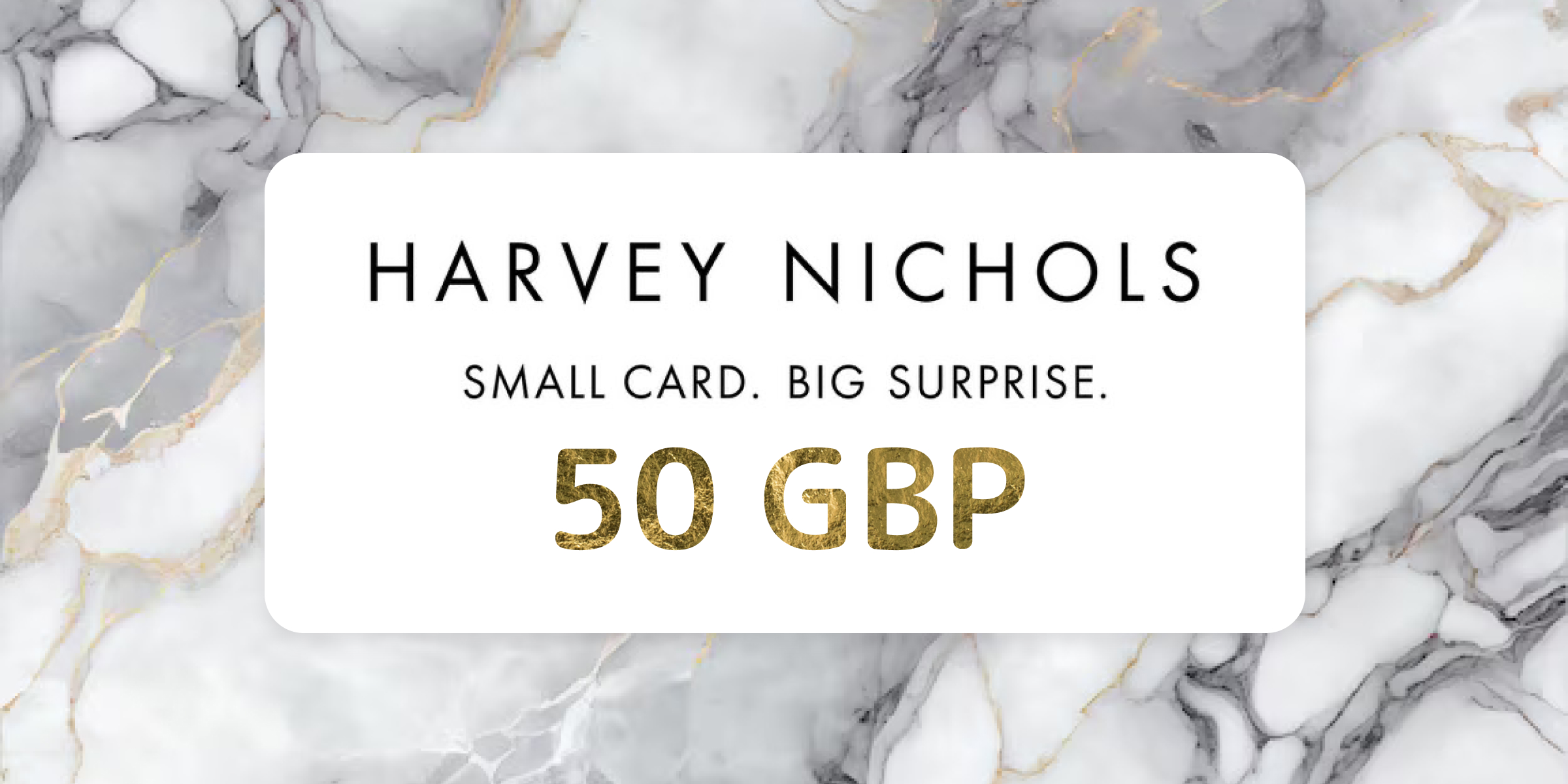 Harvey Nichols Gift Card 50 GBP
