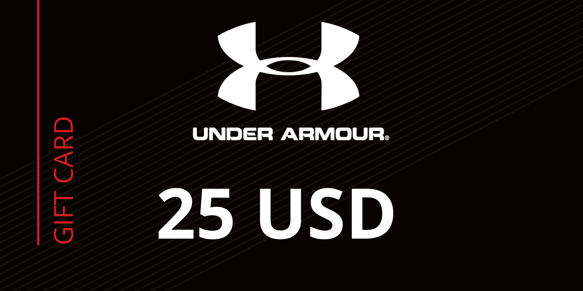 Under Armour Gift Card 25 USD