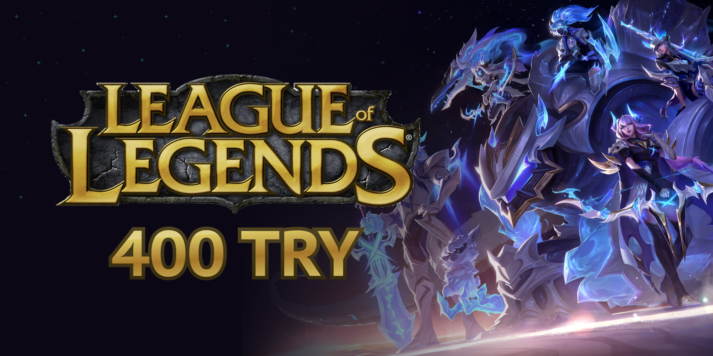 League of Legends Gift Card 400 TRY
