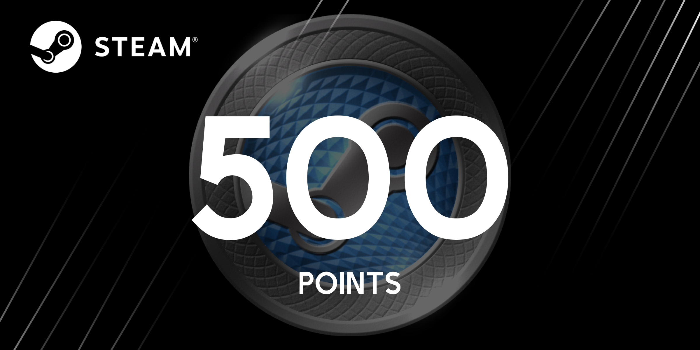 Steam Points 500