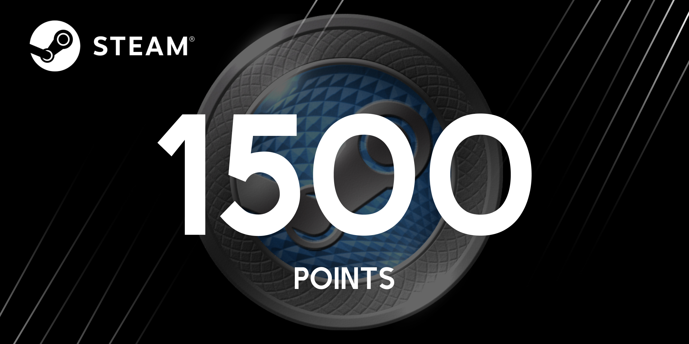 Steam Points 1500