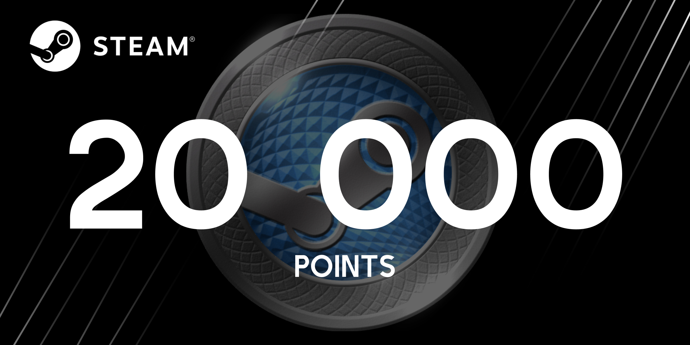 Steam Points 20000