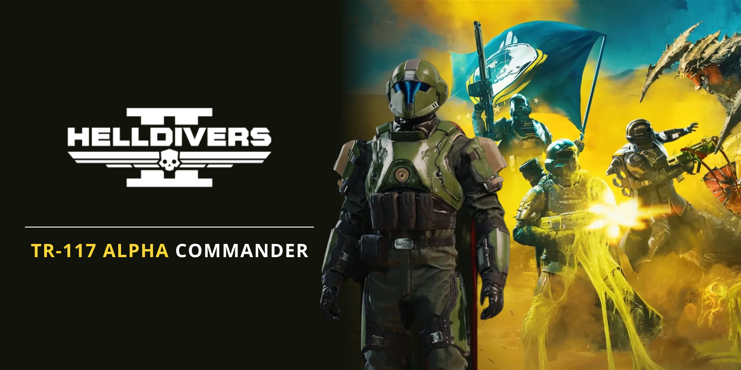 HELLDIVERS 2 TR 117 Alpha Commander DLC (PC)
