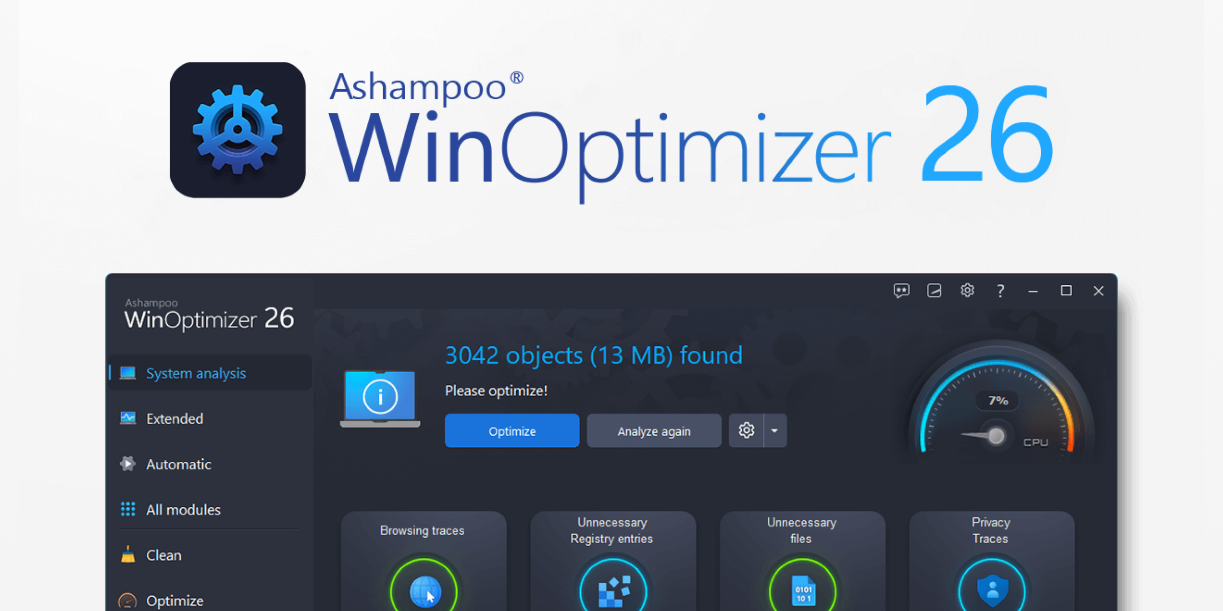 Ashampoo WinOptimizer 26