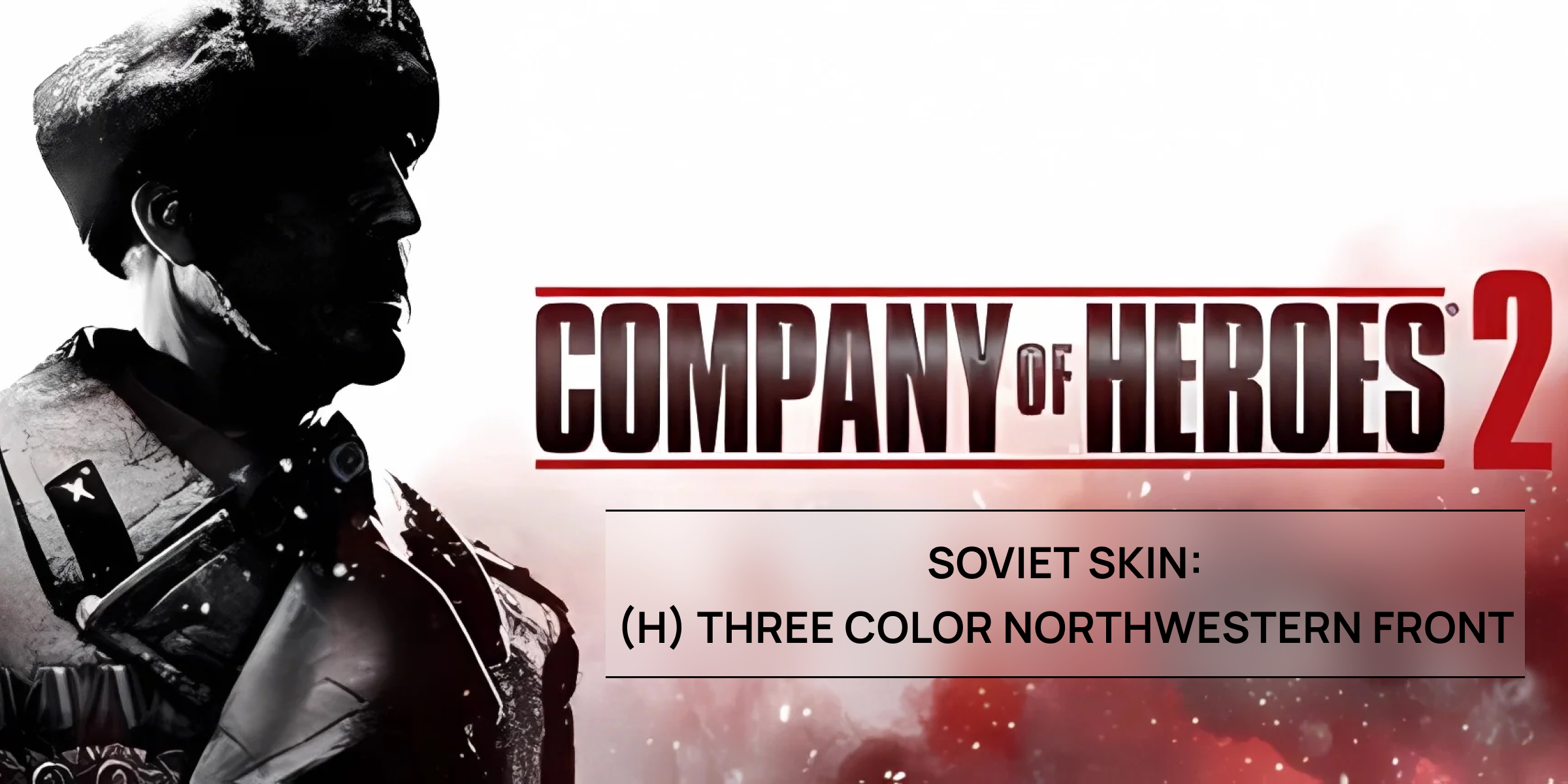 Company of Heroes 2 Soviet Skin H Three Color Northwestern Front DLC (PC)