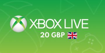 Xbox Live Gift Card 20 GBP الشراء