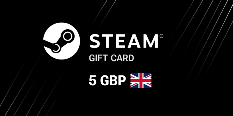 Steam Gift Card 5 GBP