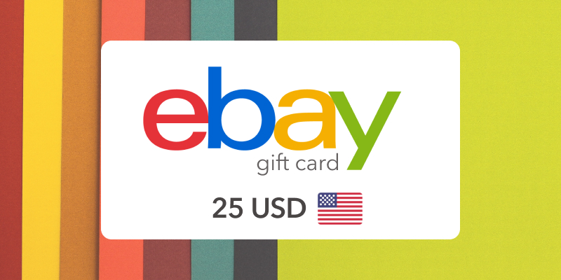 Ebay Gift Card 25 USD