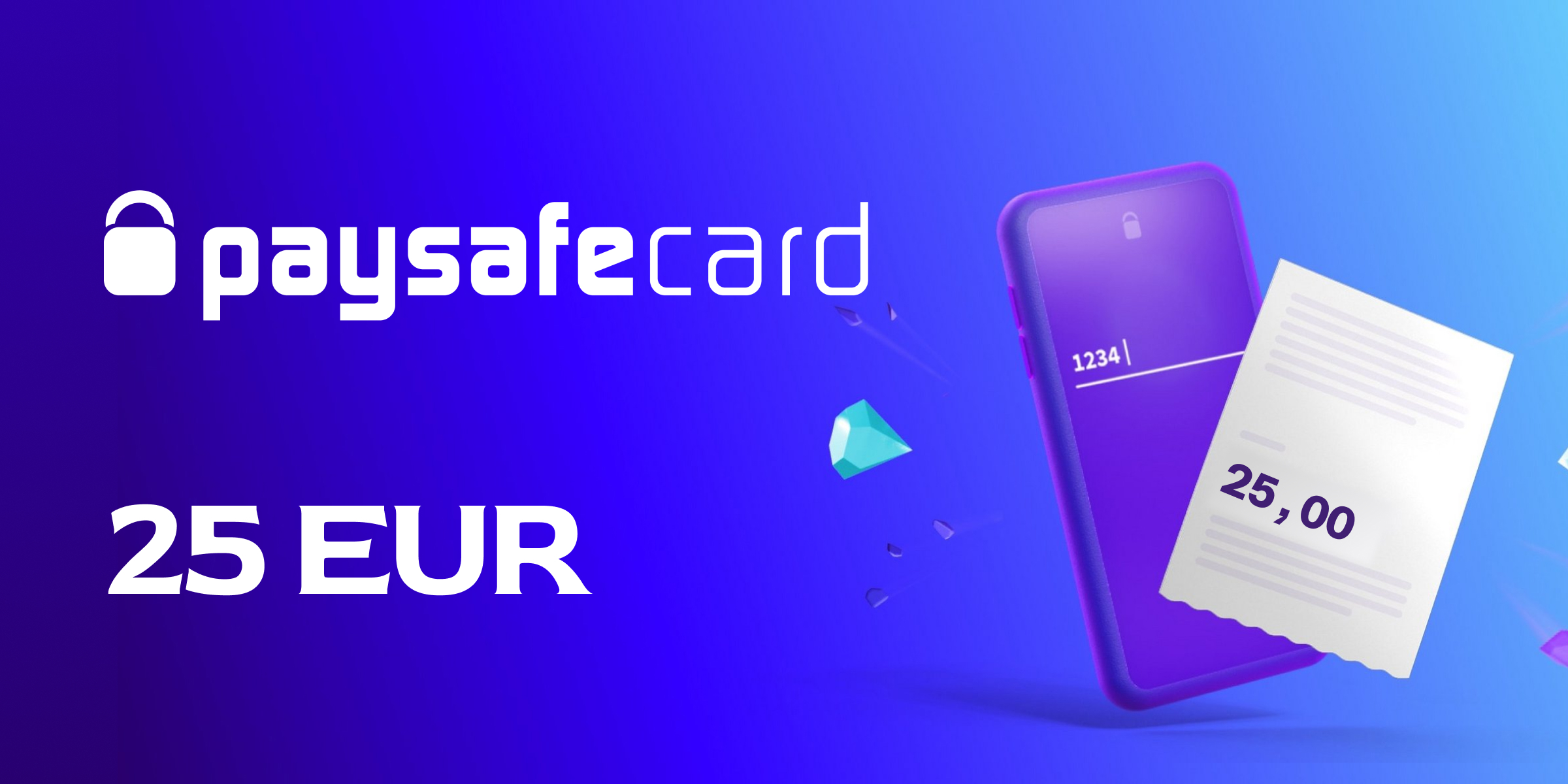 Paysafecard 25 EUR