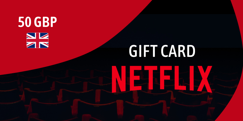 Netflix Gift Card 50 GBP