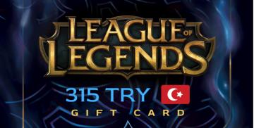 购买 League of Legends Gift Card 315 TRY