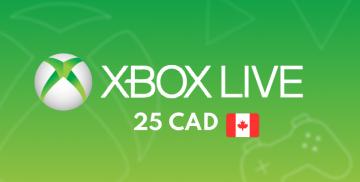 XBOX Live Gift Card 25 CAD الشراء