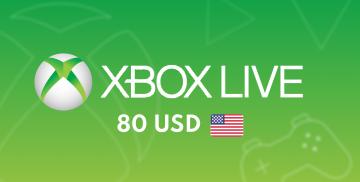 购买 XBOX Live Gift Card 80 USD