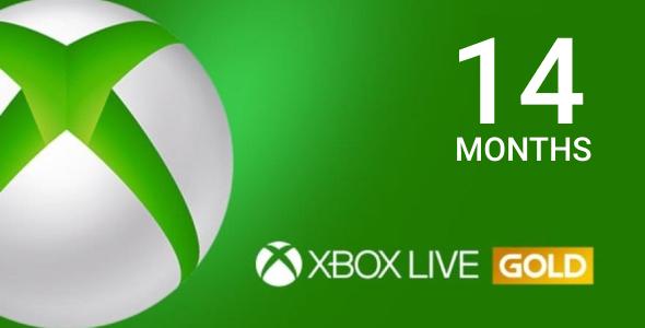 Kaufen Xbox Live GOLD Subscription Card 14 Months