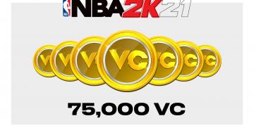 Köp NBA 2K21 75000 VC (PSN)