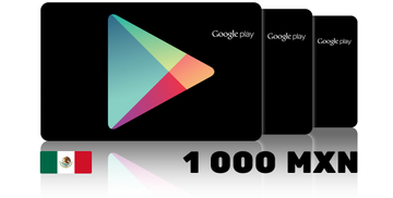 Buy Google Play Gift Card 1 000 MXN Google Play MXN on Difmark.com