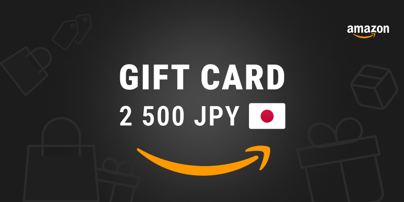 Amazon Gift Card 2 500 JPY