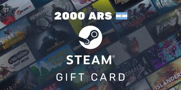 Kaufen Steam Gift Card 2000 ARS