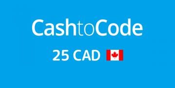 购买 CashtoCode 25 CAD