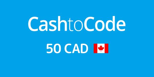 CashtoCode 50 CAD الشراء