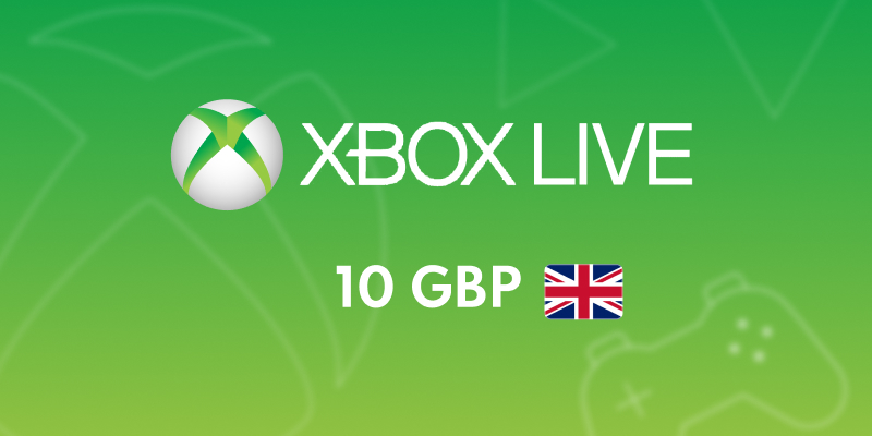 XBOX Live Gift Card 10 GBP