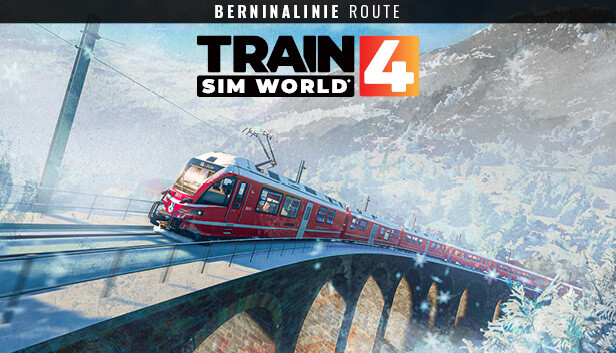 Train Sim World 4 Berninalinie Tirano Ospizio Bernina Route AddOn (PS5)