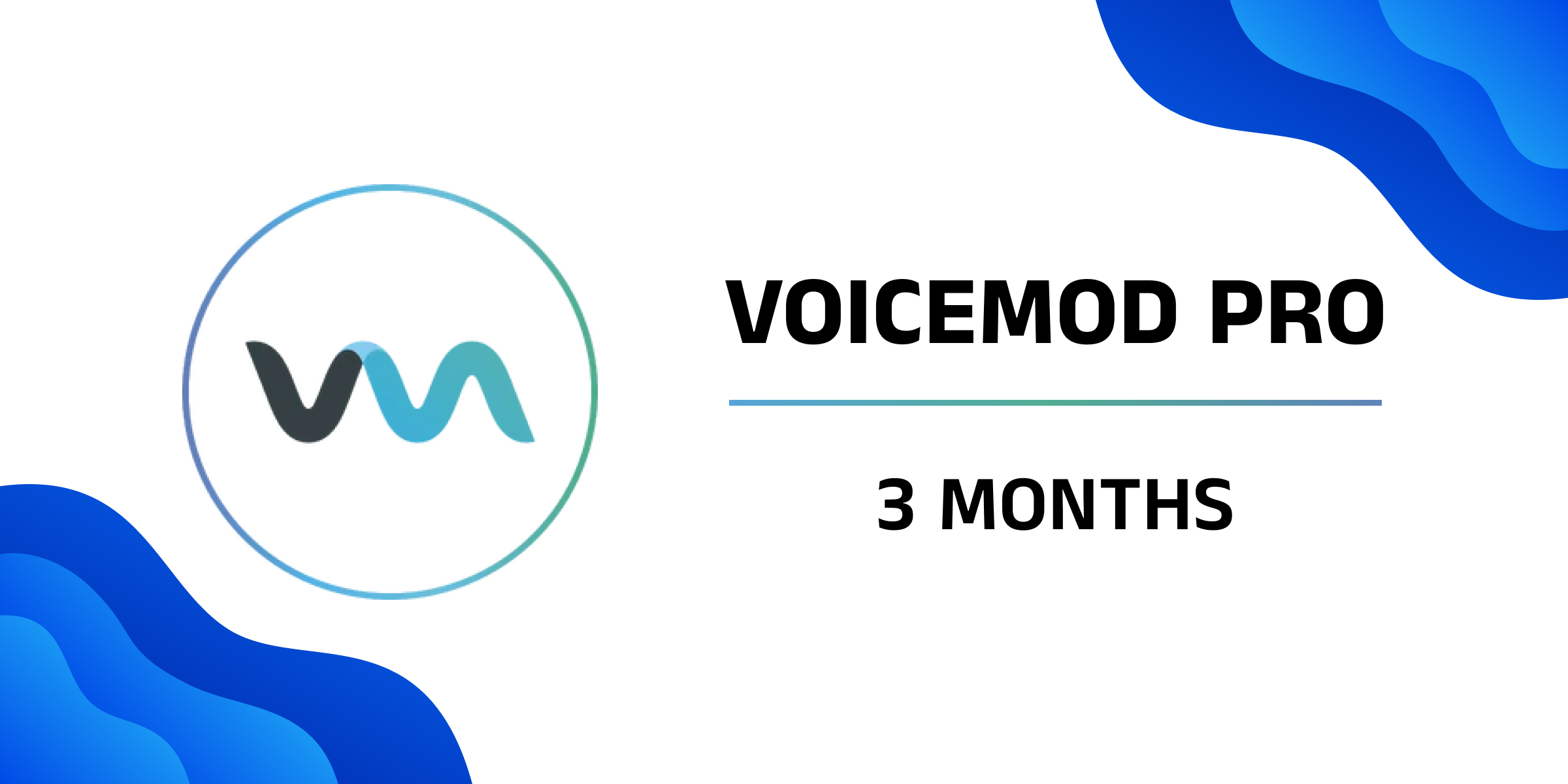 Voicemod PRO 3 Months