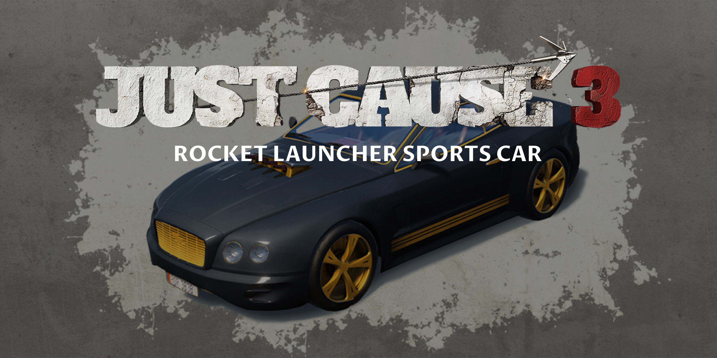 Just Cause 3 Rocket Launcher Sports Car DLC (PC)