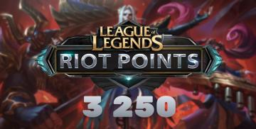 League of Legends Riot Points 3250 RP  الشراء