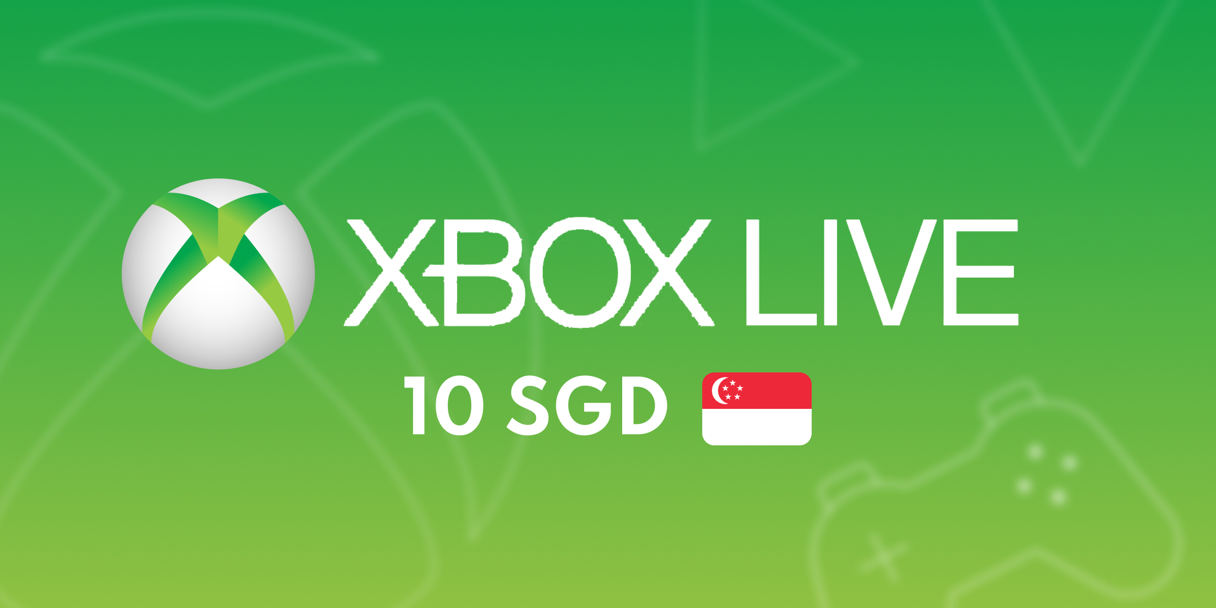 XBOX Live Gift Card 10 SGD