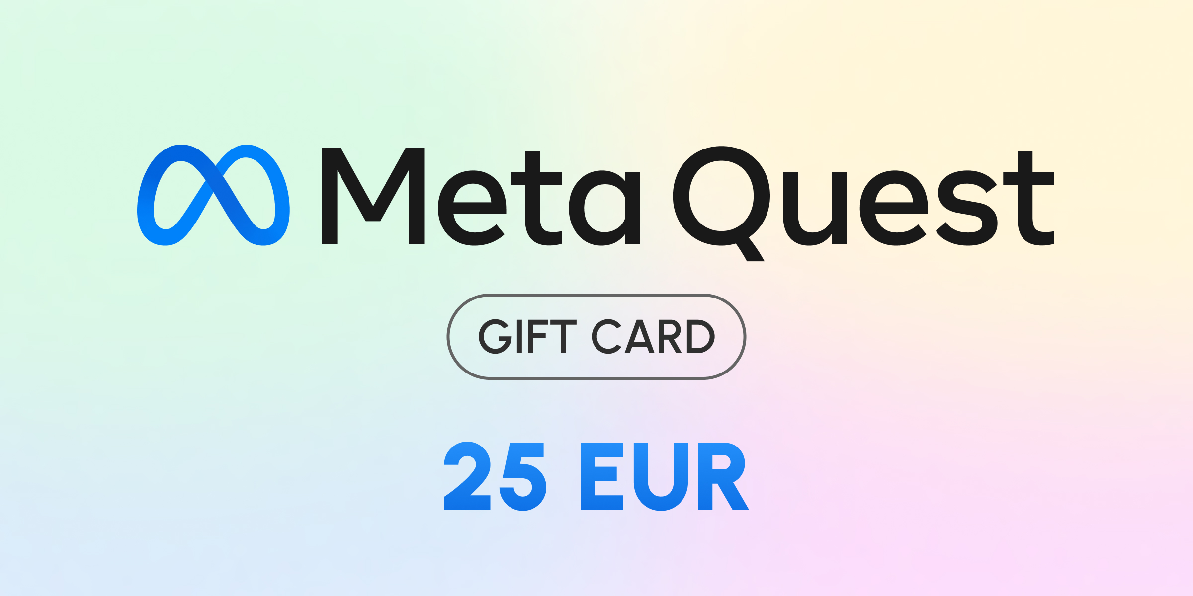 Meta Quest Gift Card 25 EUR
