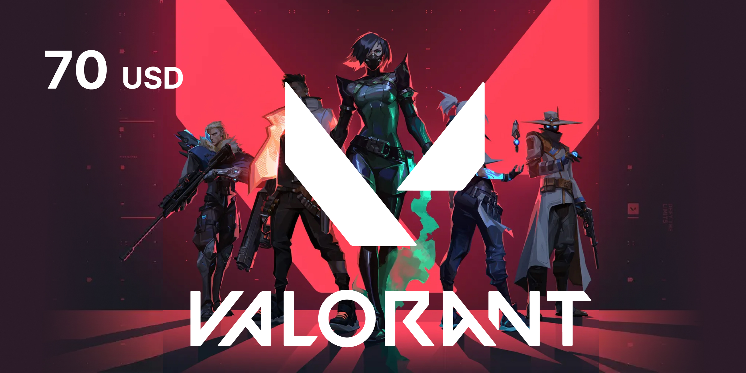 VALORANT Gift Card 70 USD