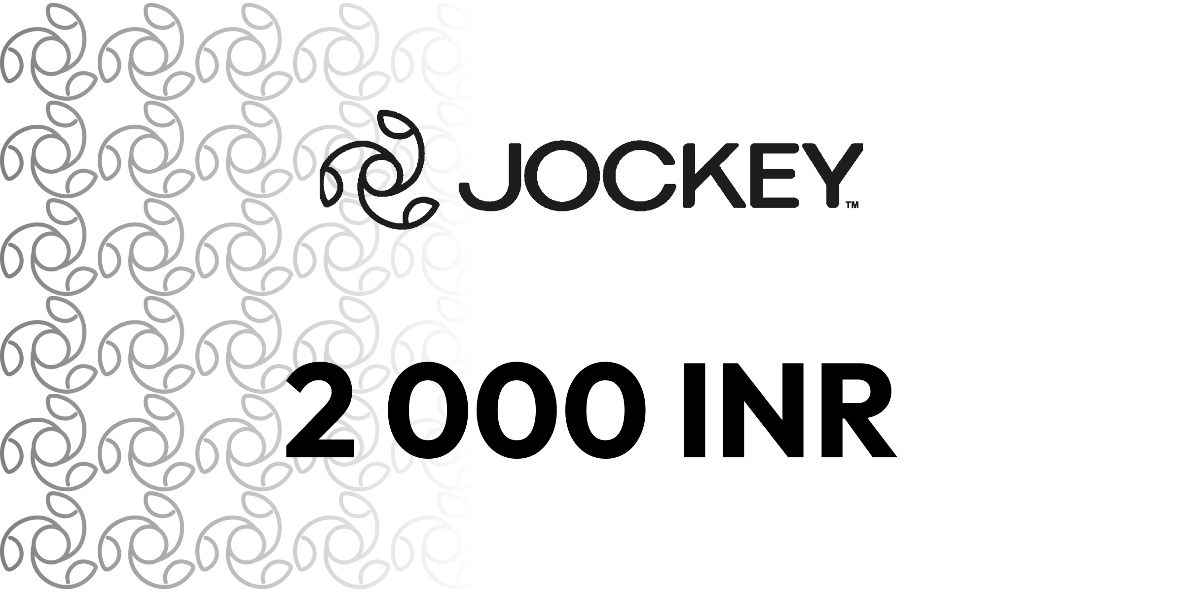 Jockey Gift Card 2000 INR