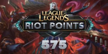 Kjøpe League of Legends Riot Points 575 RP