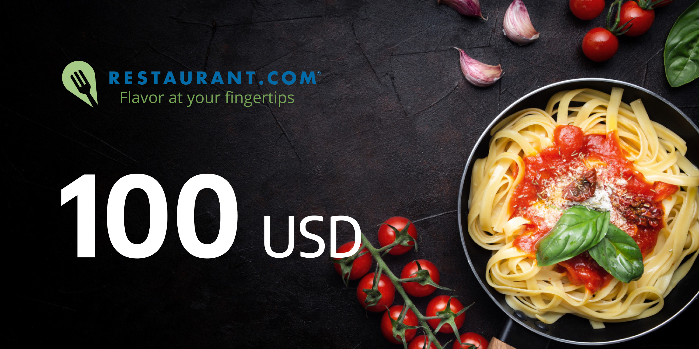 Restaurantcom Gift Card 100 USD
