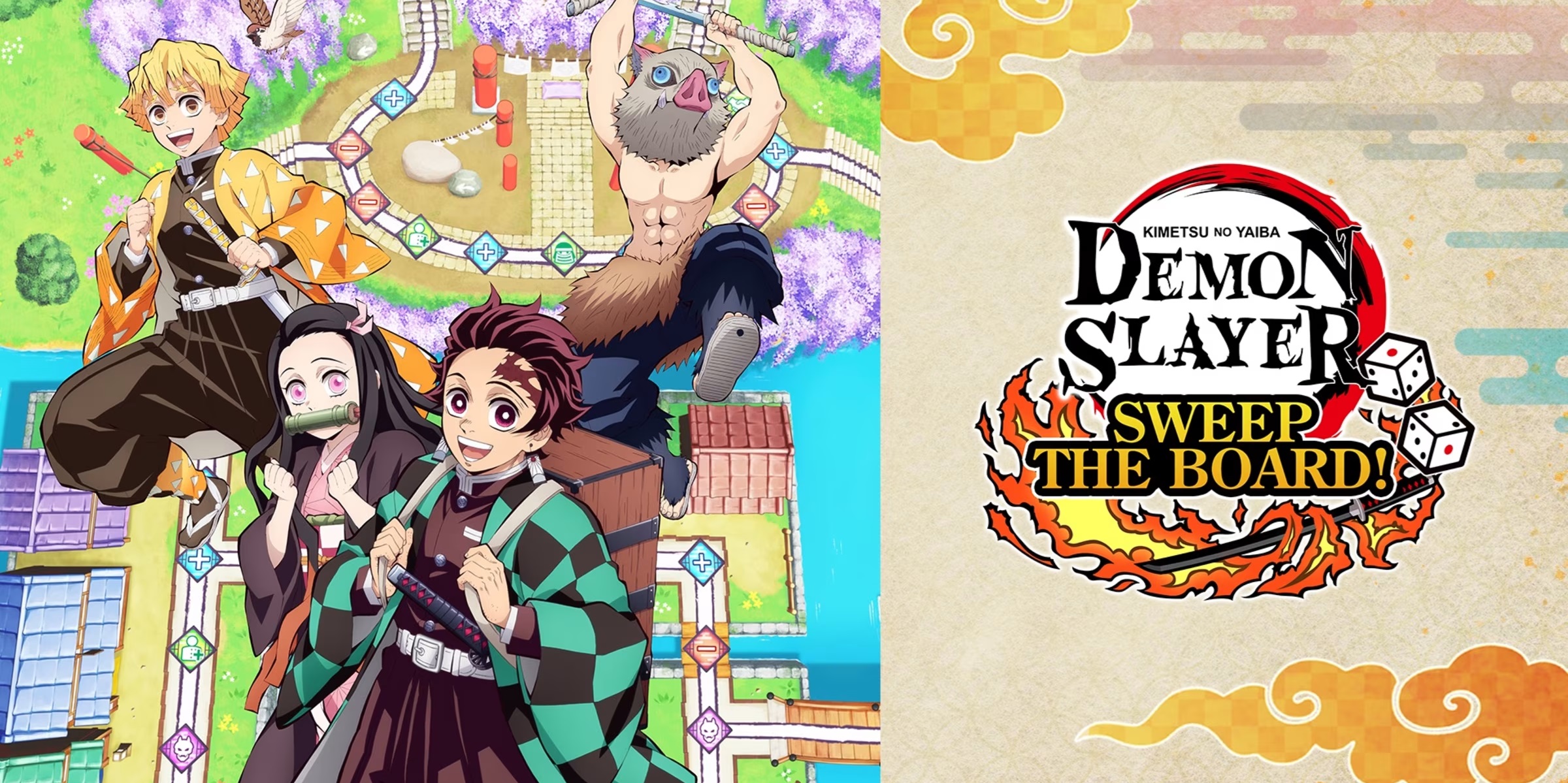 Demon Slayer Kimetsu no Yaiba Sweep The Board (PS5)