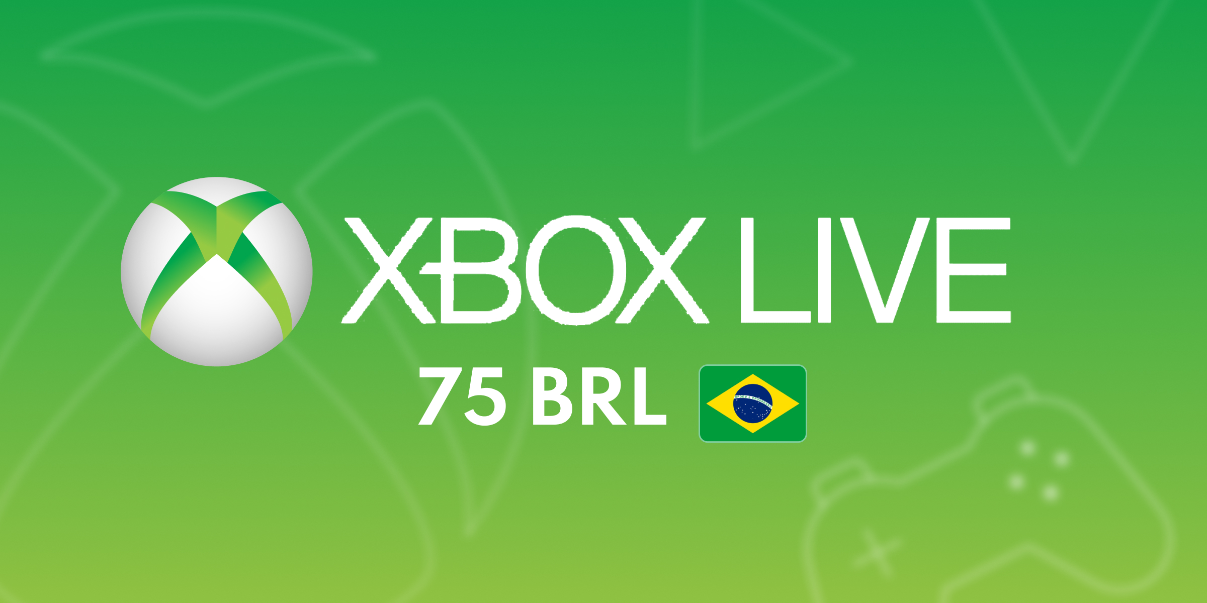 XBOX Live Gift Card 75 BRL
