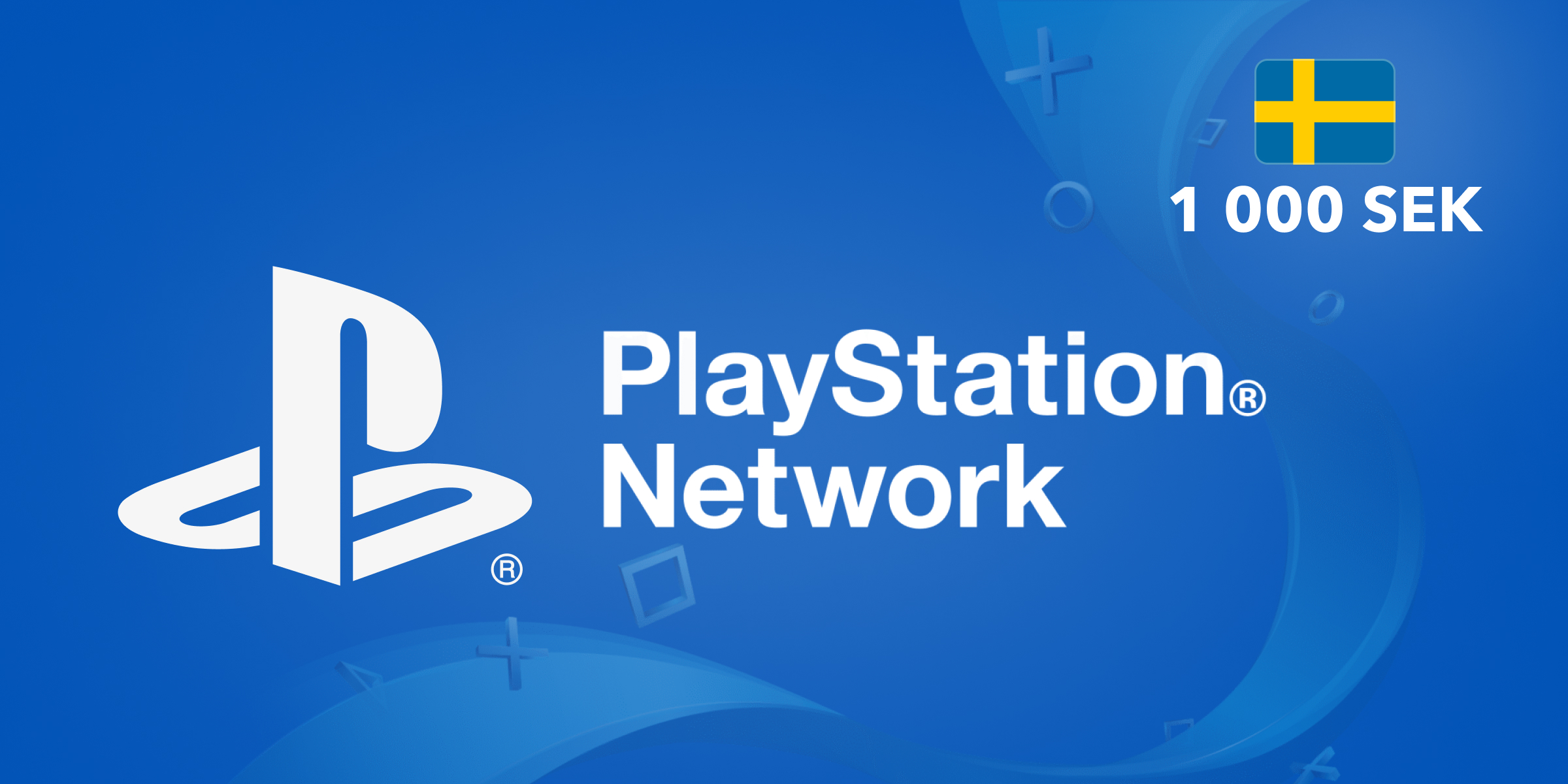 Playstation Network Gift Card 1000 SEK