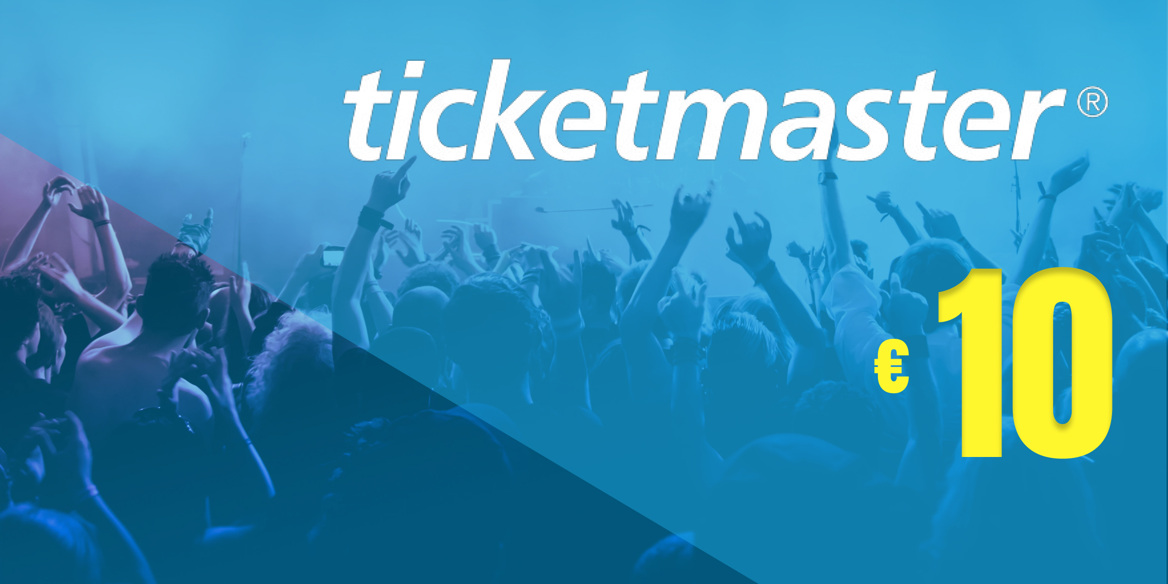 Ticketmaster Gift Card 10 EUR