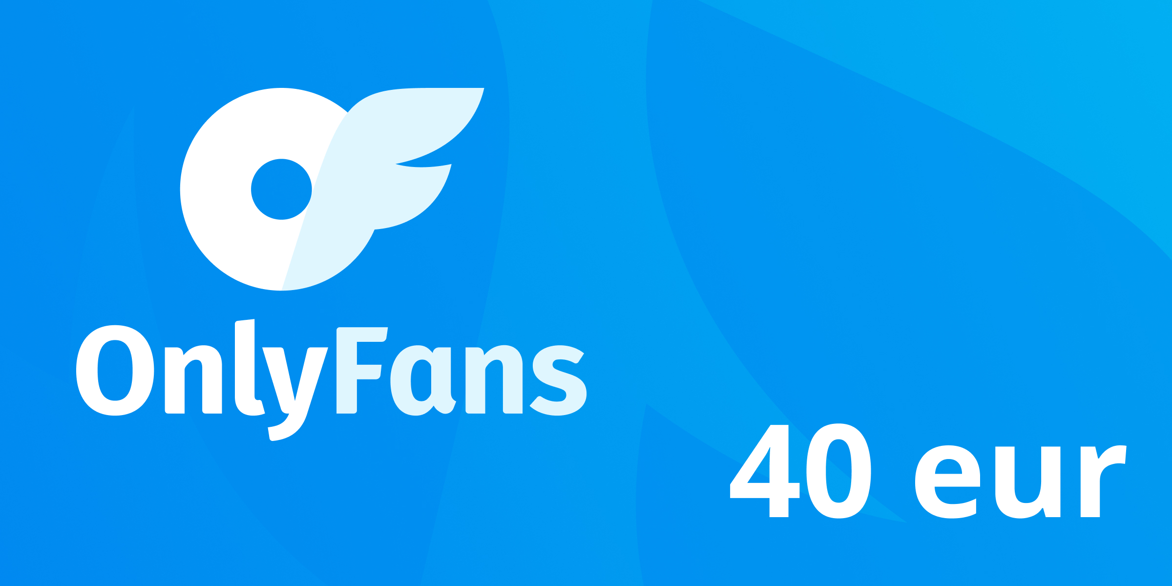 OnlyFans Gift Card 40 EUR