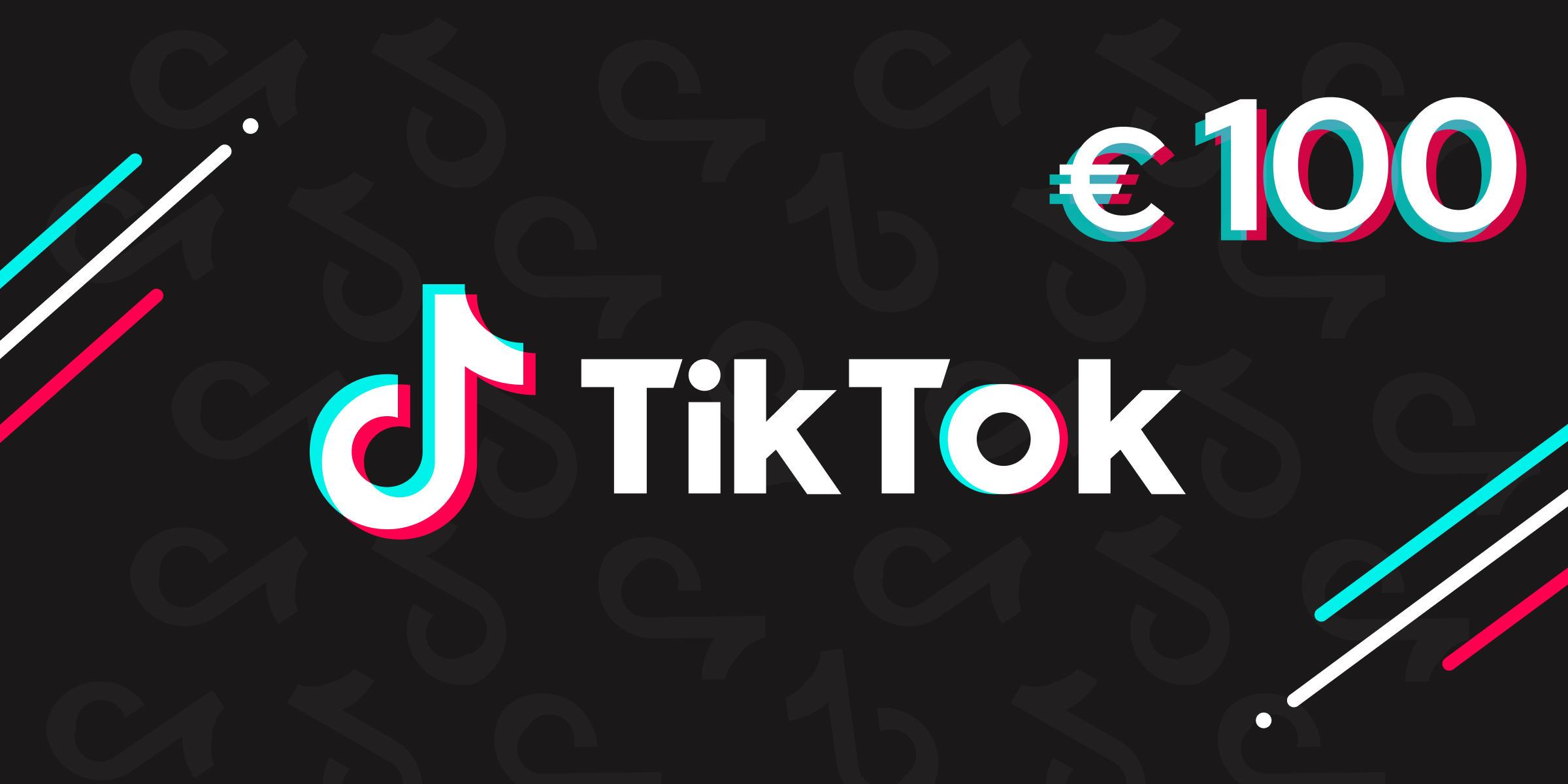 TikTok Gift Card 100 EUR